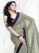 Georgette is a stylish fabric. The conventional Indian designs and patterns used on these sarees maintain the cultural look, even as the modern draping style of these sarees give the wearer a cool look as well. Ultimate collection georgette printed sarees with matching blouse.