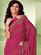 Be the cynosure of all eyes with this exquisite range of party wear sarees in flattering colors and combinations. This collection of Silk Sarees ,flaunt your feminine grace and glamour in this smart and trendy wear collection of sarees. Designer  Saree in material  with silk worked  with heavy print  work all over the saree and  embroidered lace on border. Slight Color variations possible due to differing screen and photograph resolutions.