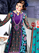 Create a centre of attraction with this pure jacquard suit with pure chiffon dupatta. This stunning suit adorns with floral embroidery work. Beautiful embroidery done with reshams threads and zari work on kameez which is enhanced your personality. Stylish pattern on neck is startling and give’s a singular look. Matching churidar and dupatta is available with this. Slight Color variations are possible due to differing screen and photograph resolutions.