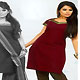 Maroon and Deep Olive Green South Cotton Churidar kameez with Dupatta