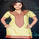 A fasinating and spellbinding kurti with superb color