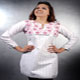 Cotton chicken kurti with jari and sequence work
