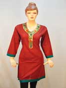 Vibrant Collection of Cotton, Georgette and Crush Kurtis, Color Variation possible.