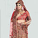 A simple beautiful Lehenga with exotic border and elegance color