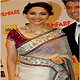 Silver and Grey Net Saree with Blouse