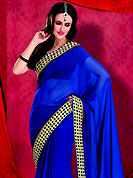 It is color this season and bright shaded suits are really something that is totally in vogue. This plain saree is simply designed with self weaving and patch work. This beautiful saree is used for casual porpose which gives you a singular and dissimilar look. Color blend of this saree is nice. This saree is made with chiffon fabric. Matching blouse is available with this saree. Accessories shown in the image is just for photography purpose. Slight color variations possible due to differing screen and photograph resolution.