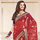 Red Silk Saree with Blouse