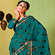 Teal Green Art Silk Saree with Blouse