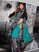 Vibrant collection of Patch Lace work, with embroidry work, Color variation posible