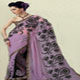 Chiffon floral print sarees