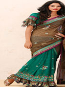Ultimate Collection  Viscous jacquard saree with cut net pallu sarees.