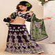 Elegent viscose jacquard saree with cut work net pallu