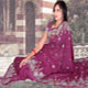 Designer full zari embroidered sarees