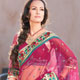 Designer saree with style and with traditional work