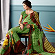 Stunning design and floral print saree