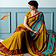 A fasinating and spellbinding georgette saree