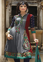 Symbol of fashion and beauty, each piece of our range of georgette salwar kameez is certain to increase your look. Slight Color variations possible due to differing screen and photograph resolutions.