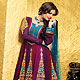 Fasinating embroidery churidar suit