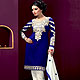 Graceful embroidery work suit