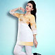 White and Grey Readymade Indo Western Tunic
