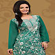 Green Georgette Readymade Tunic