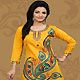 Yellow Chanderi Silk Readymade Tunic